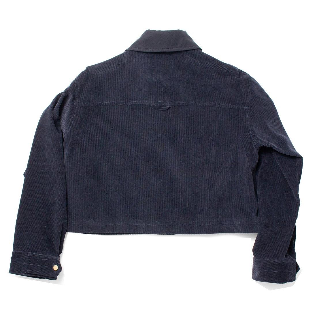 Maria McManus Cropped A-Line Jacket in Navy