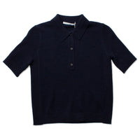 Maria McManus Jersey Polo in Navy