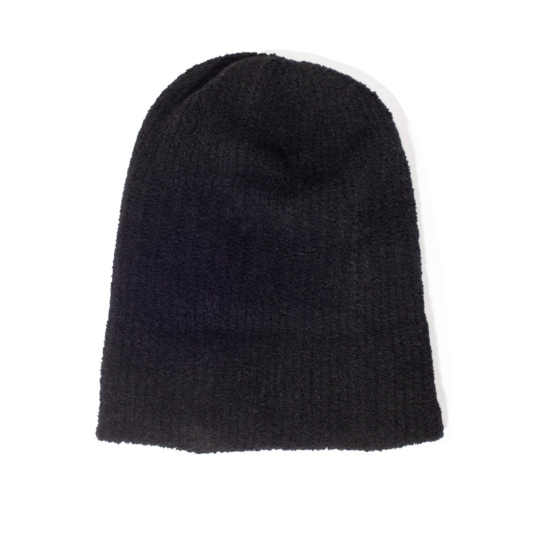 Mature Ha Cashmere Loop Knit Cap in Black