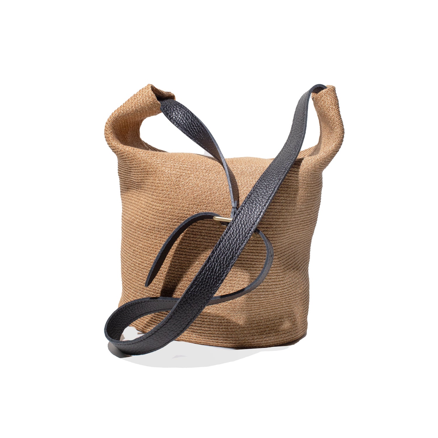 Abaca Braid Mature Ha Paper Abaca Braid Bag in Bronze Gold x Black – JUDITH