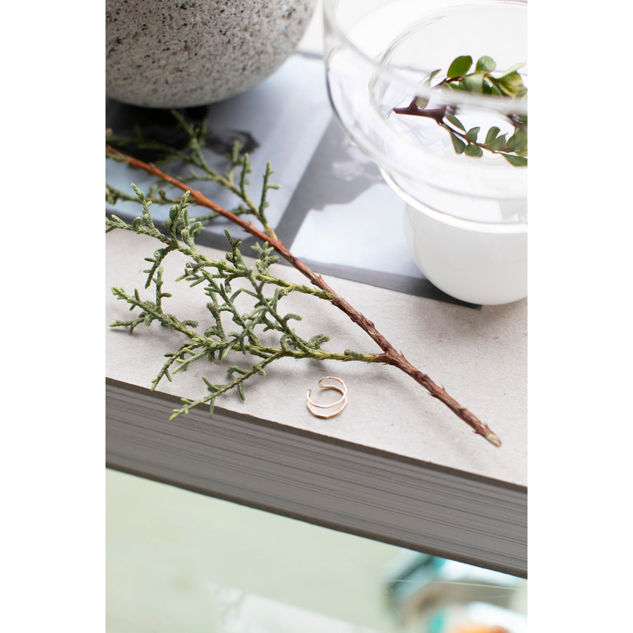 Melissa Joy Manning Double Bar Ear Cuff in 14k Gold