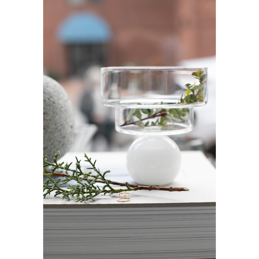 Melissa Joy Manning Double Bar Ear Cuff in 14k Gold