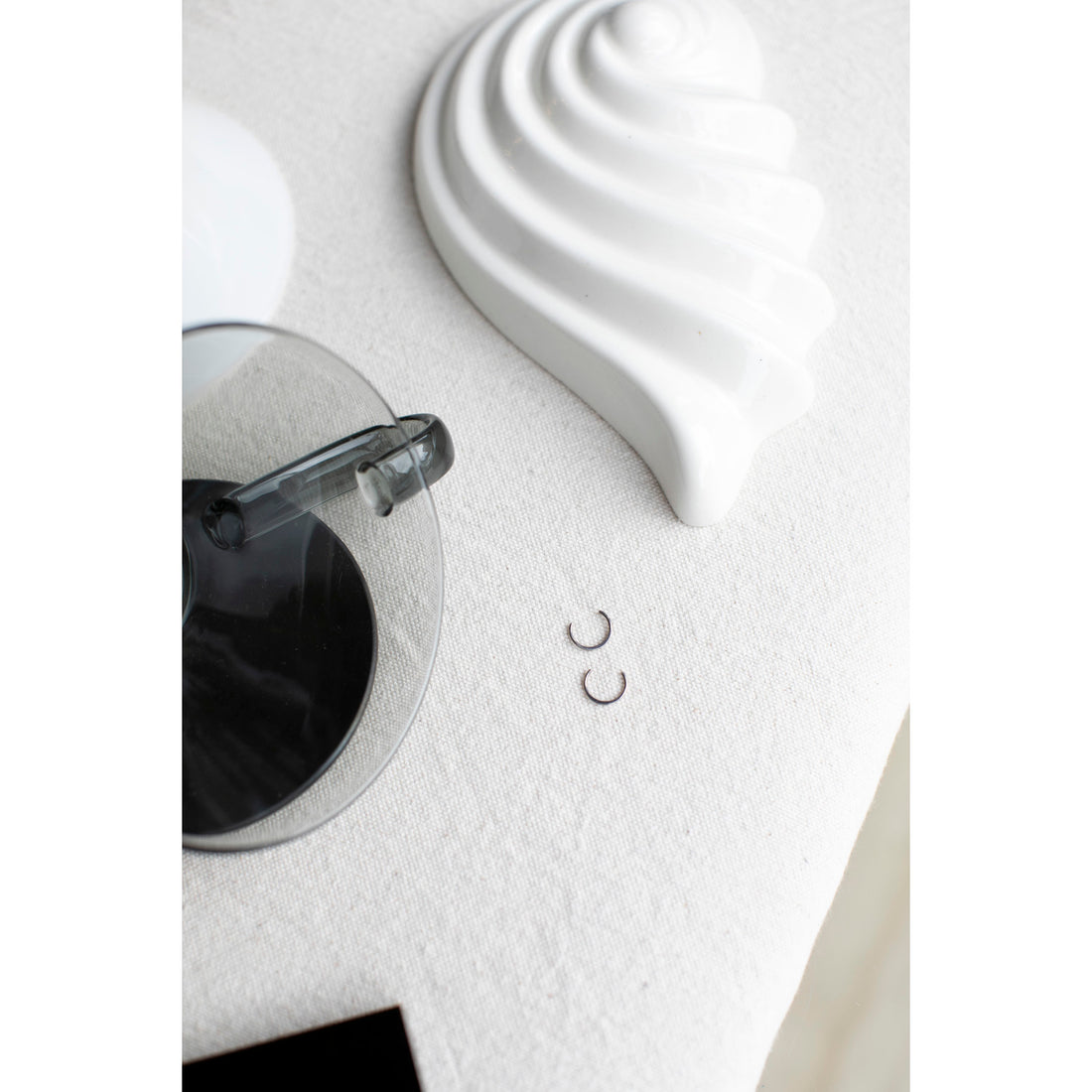 Melissa Joy Manning Mini Horseshoe in Silver