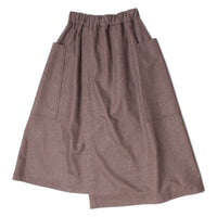 Nicholson & Nicholson Baton Skirt in Brown