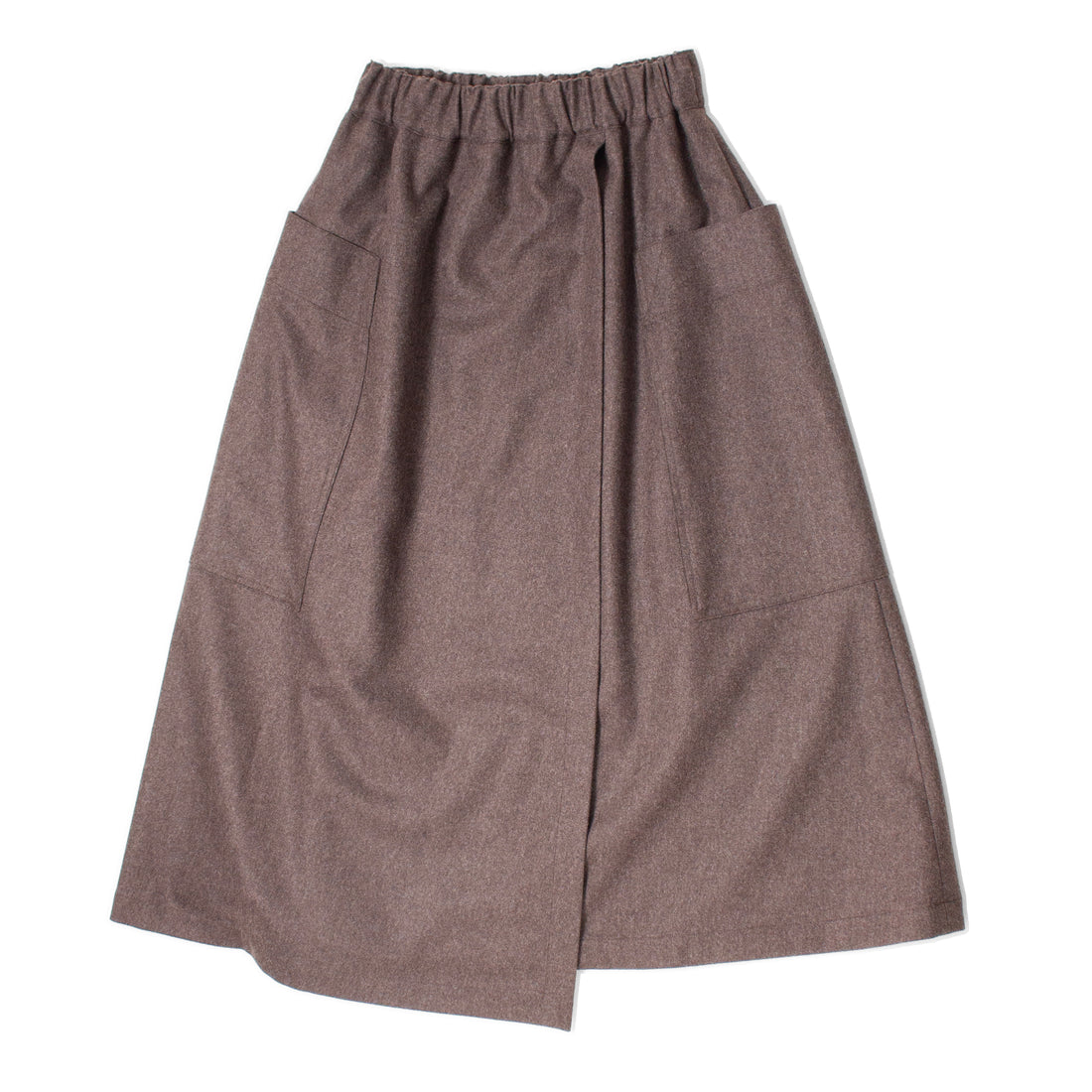 Nicholson & Nicholson Baton Skirt in Brown