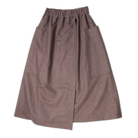 Nicholson & Nicholson Baton Skirt in Brown
