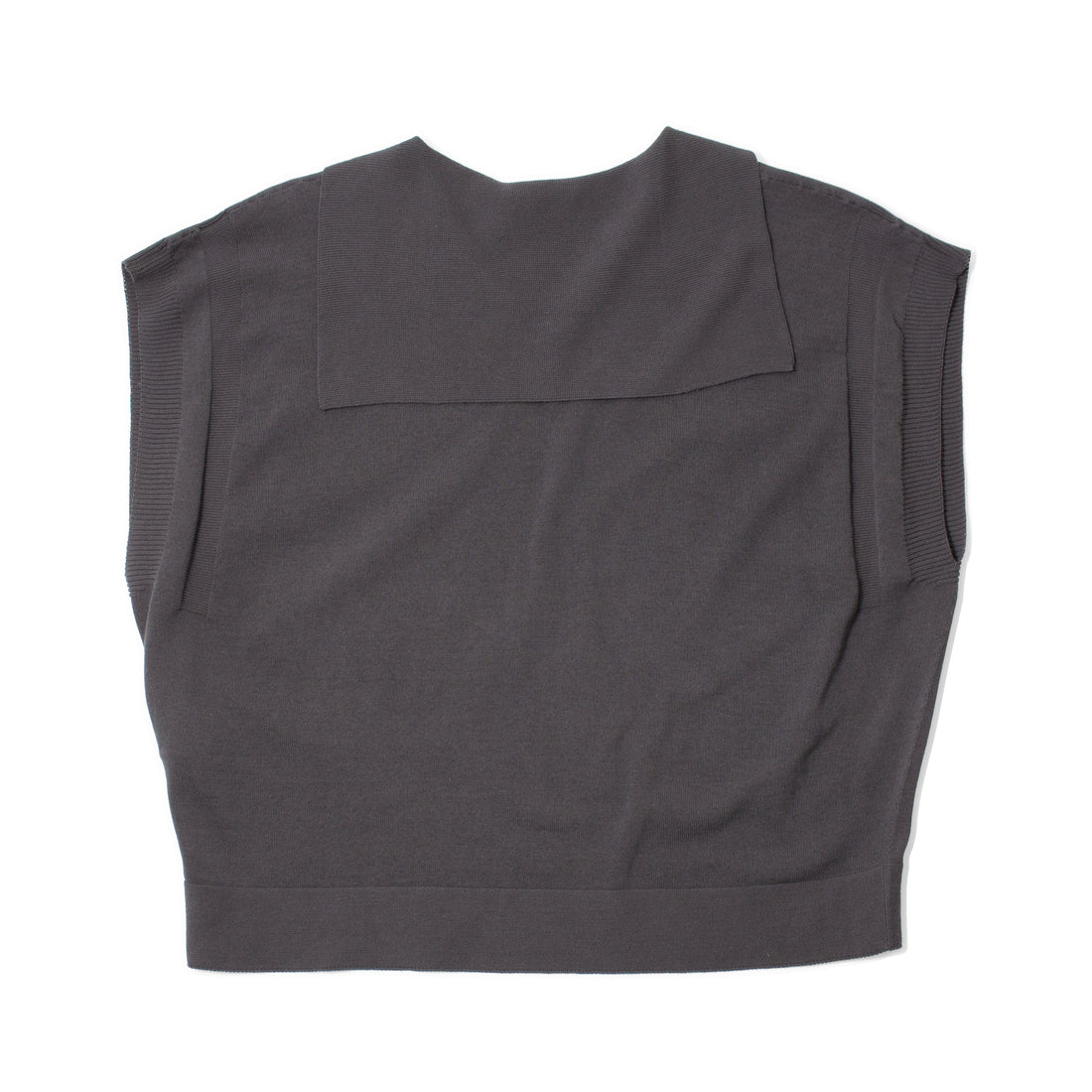 Nicholson & Nicholson Diver Top in Charcoal