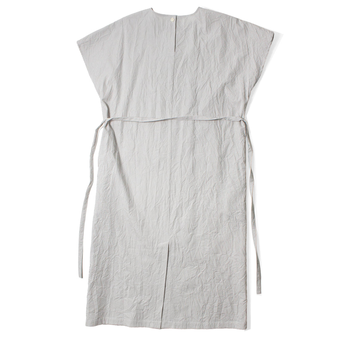 Nicholson & Nicholson Eve Dress in Grey Stripes