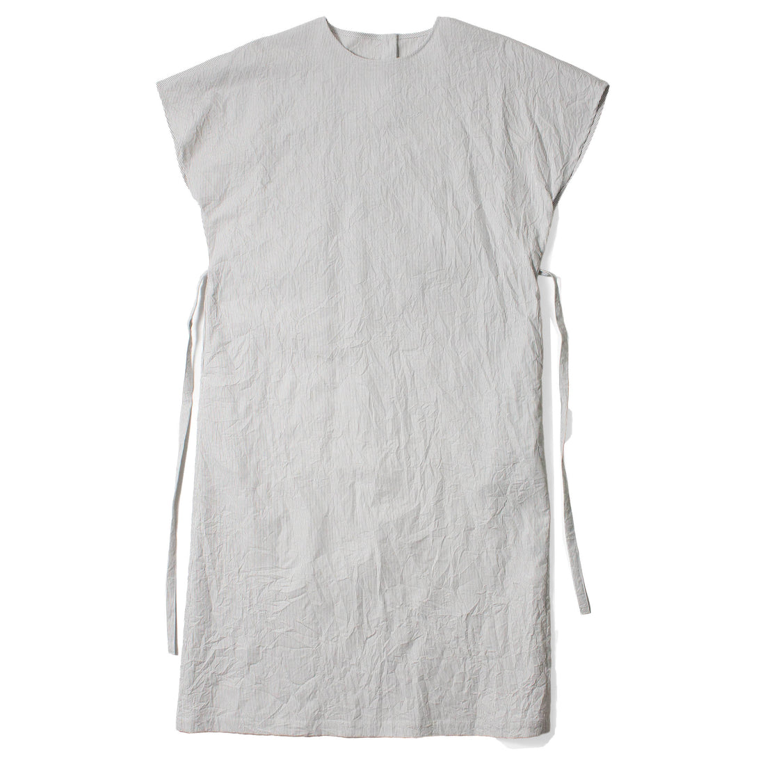 Nicholson & Nicholson Eve Dress in Grey Stripes