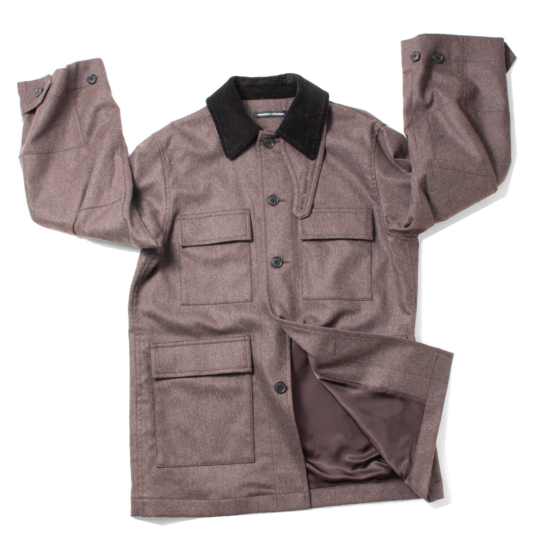 Nicholson & Nicholson Greta Jacket in Brown