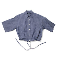 Nicholson & Nicholson Linda Top in Navy Stripes
