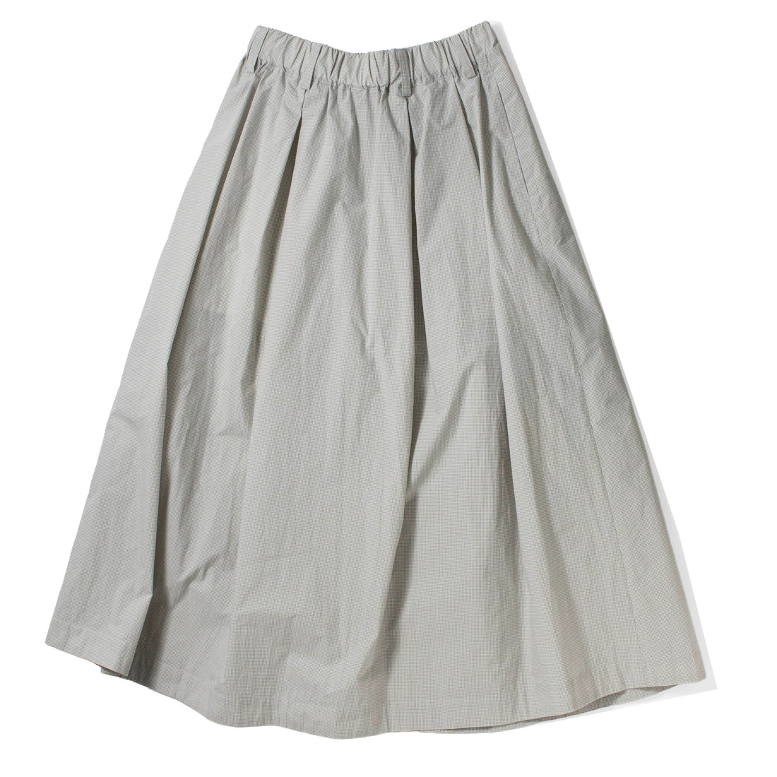 Nicholson & Nicholson Mira Skirt in Khaki Check