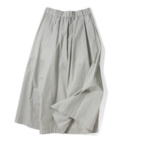Nicholson & Nicholson Mira Skirt in Khaki Check