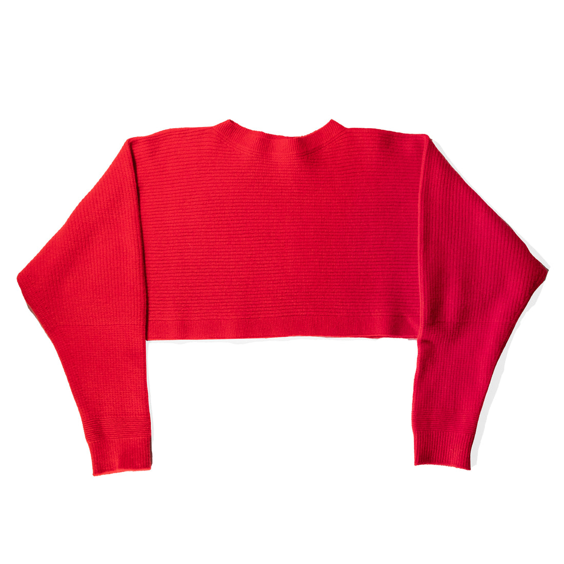 Nicholson & Nicholson Pigalle Cropped Sweater in Red