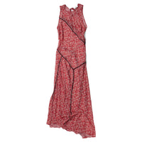 Nomia Paneled Bais Maxi Dress in Poppy Floral