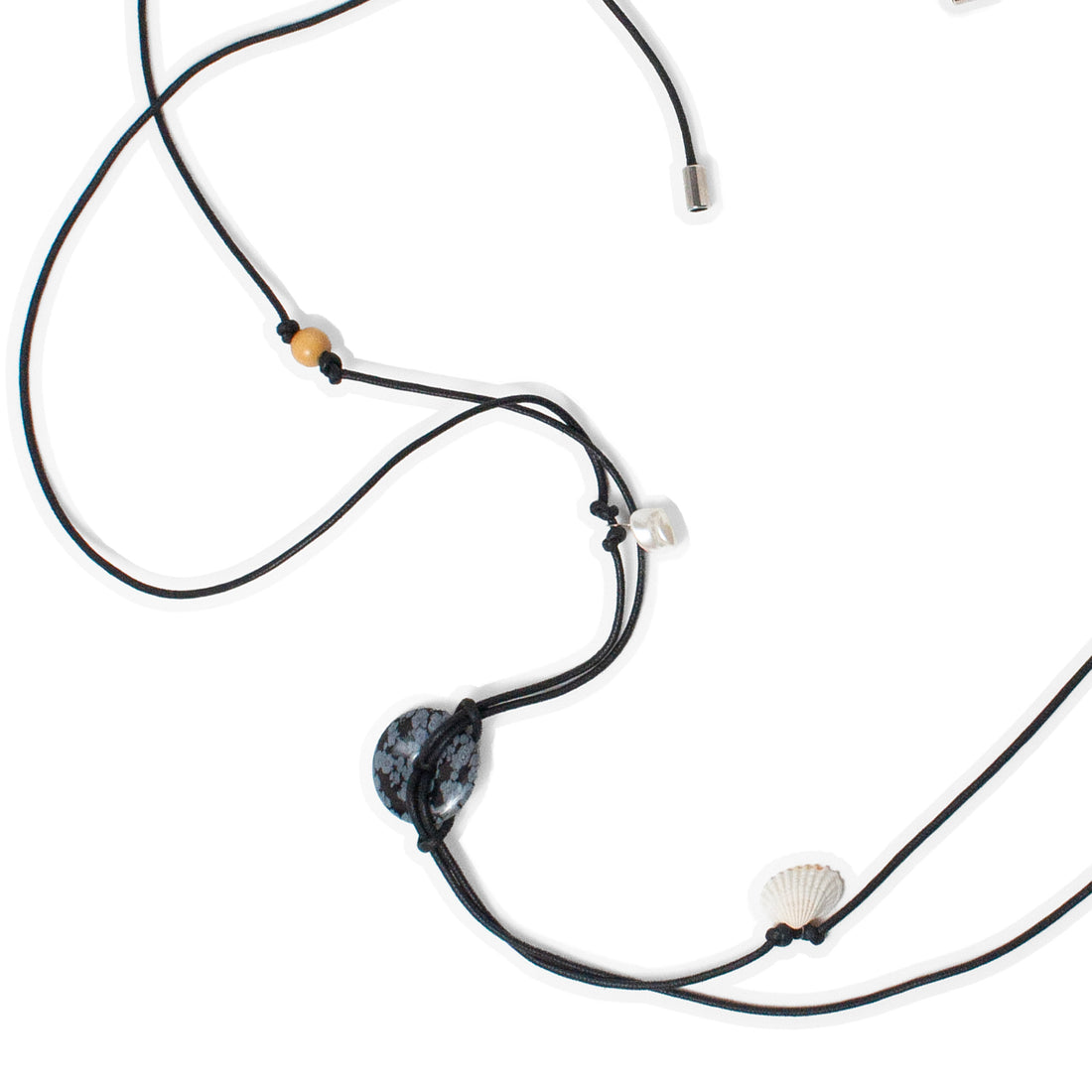 Nomia Confetti Belt in Grey Marble Multi