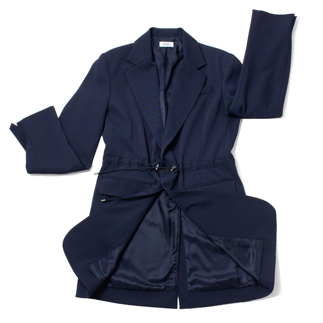 Nomia Drawcord Blazer in Midnight