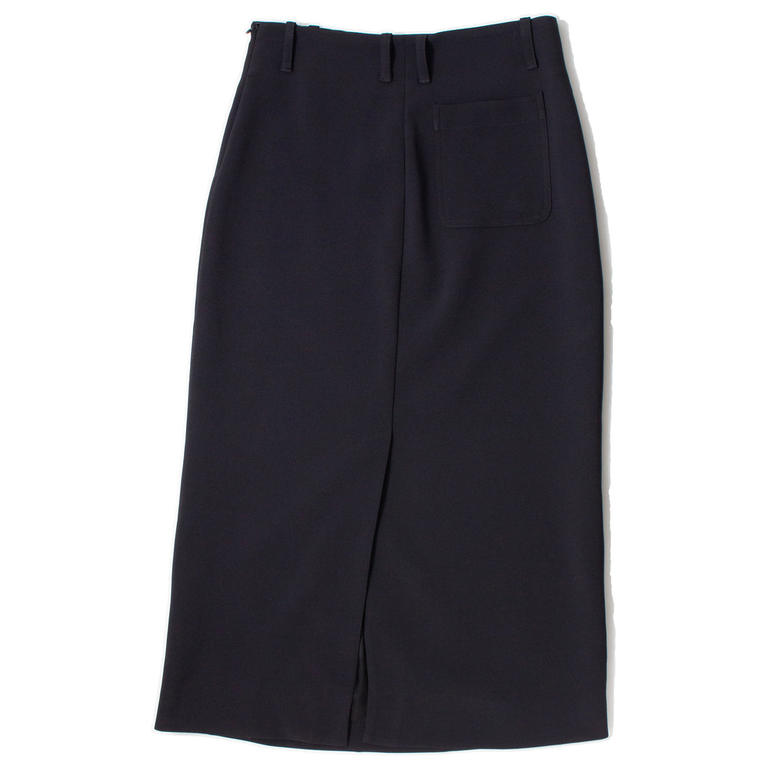 Nomia Straight Midi Skirt in Black