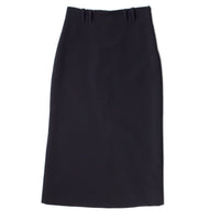 Nomia Straight Midi Skirt in Black