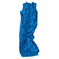 Nomia Gathered Front Dress in Deep Sea