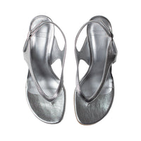 Nomia Lela Thong Wedge in Metallic