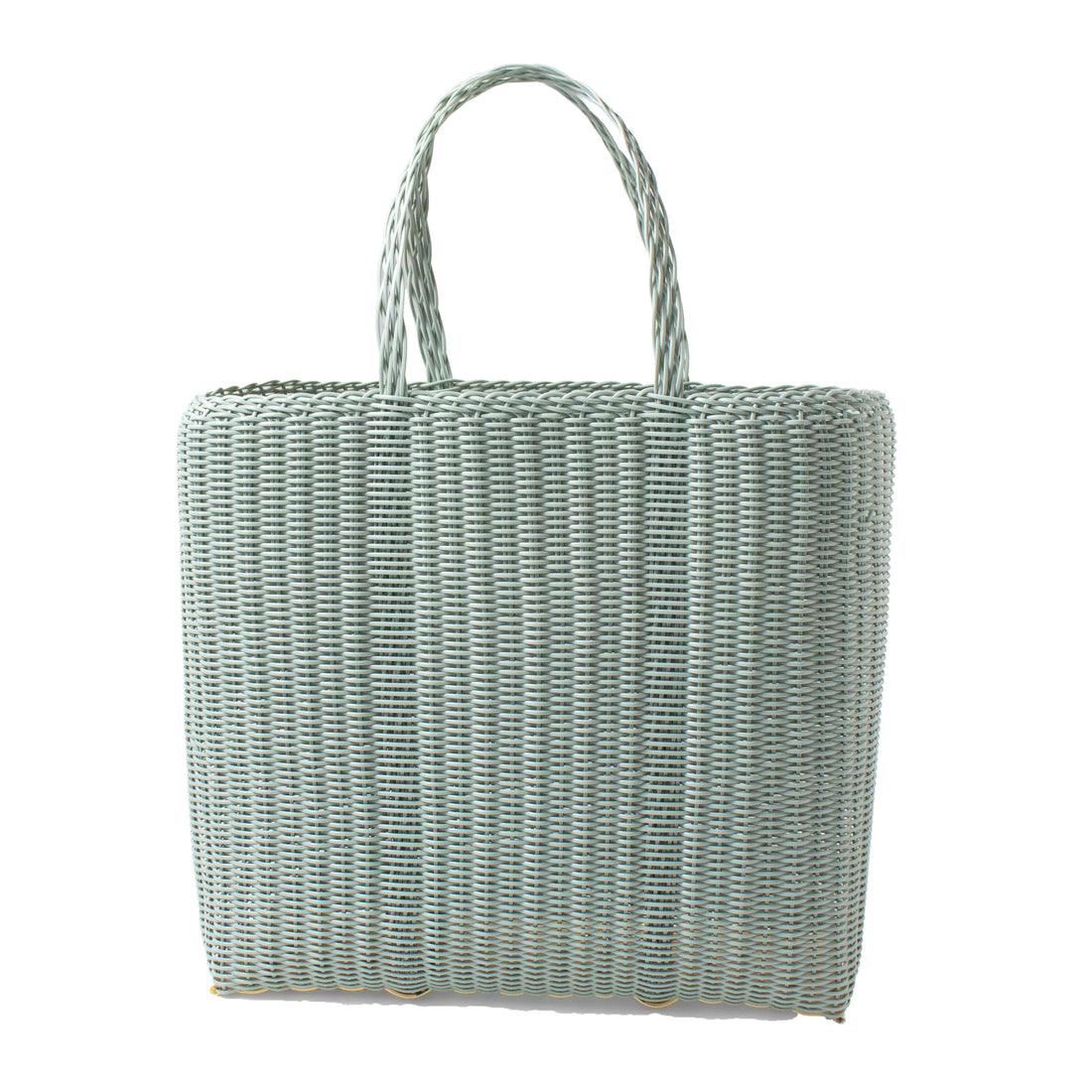 Palorosa Large Flat Basic Tote in Eucalyptus