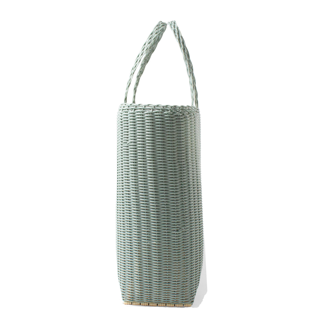 Palorosa Large Flat Basic Tote in Eucalyptus