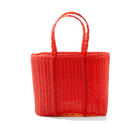 Palorosa Small Flat Basic Tote in Geranium