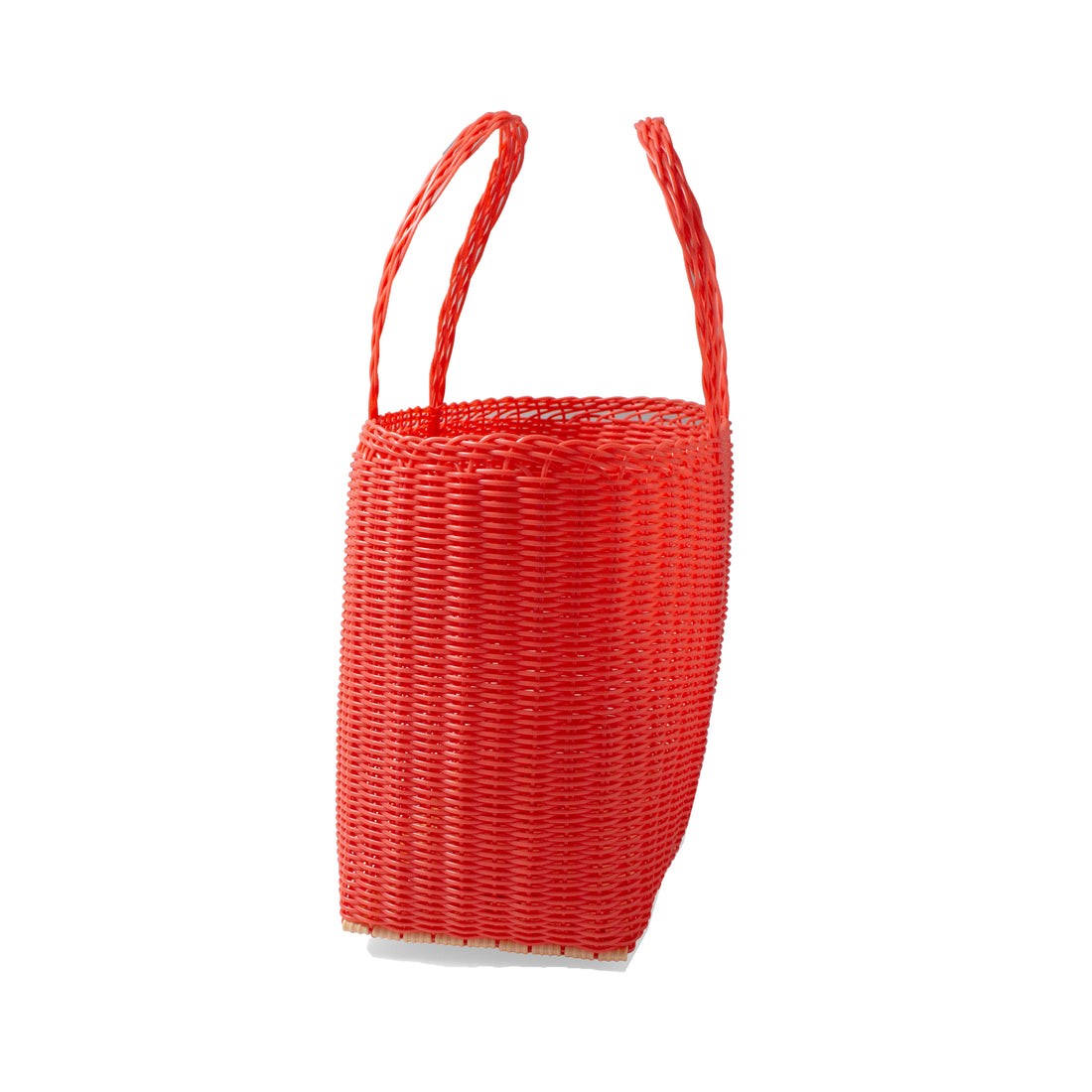 Palorosa Small Flat Basic Tote in Geranium