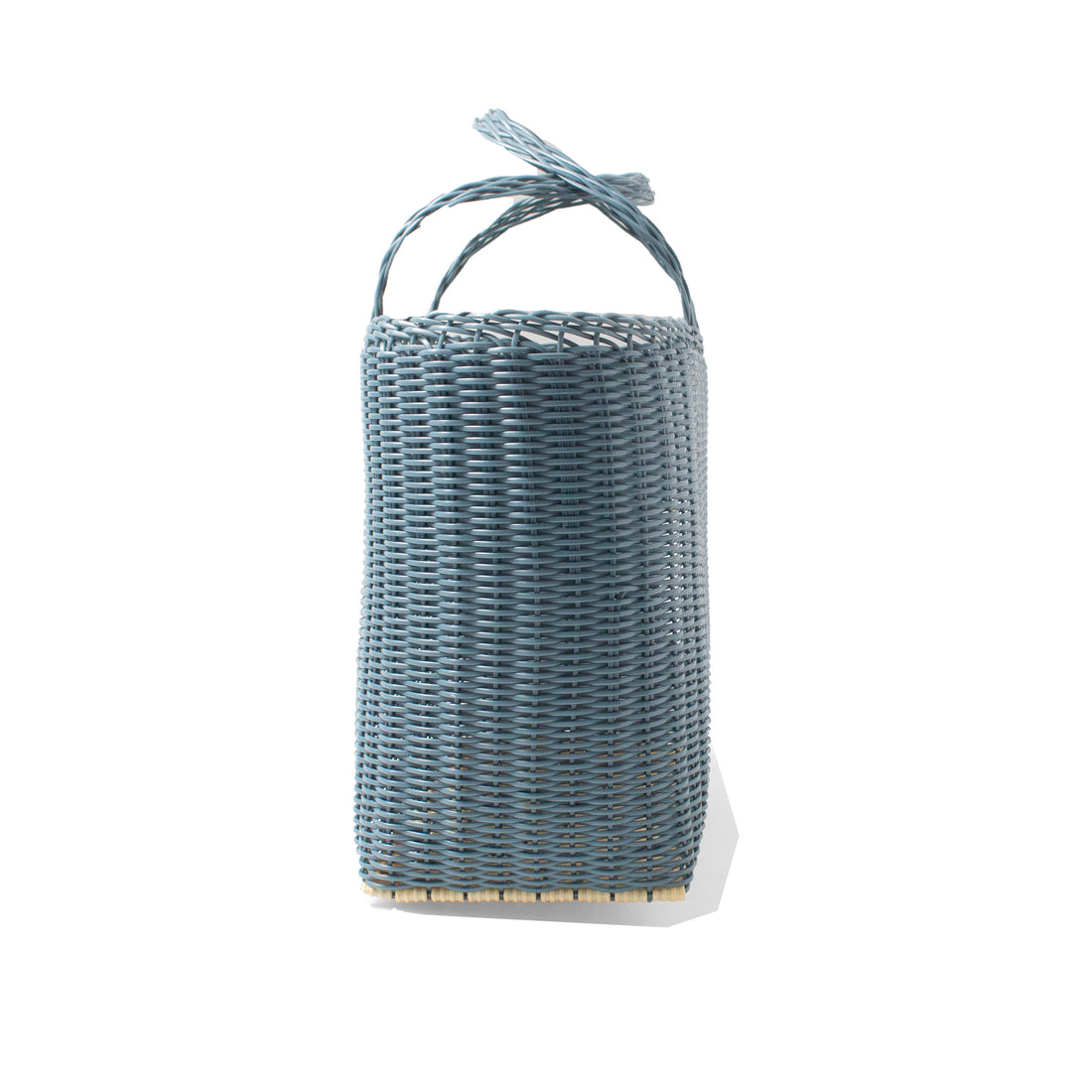 Palorosa Small Flat Basic Tote in Palo Blue