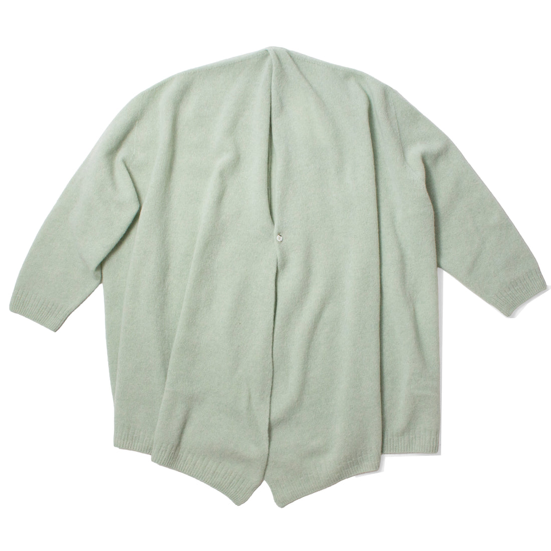 Pas de Calais Fine Wool Haori Cardigan in Rosemary