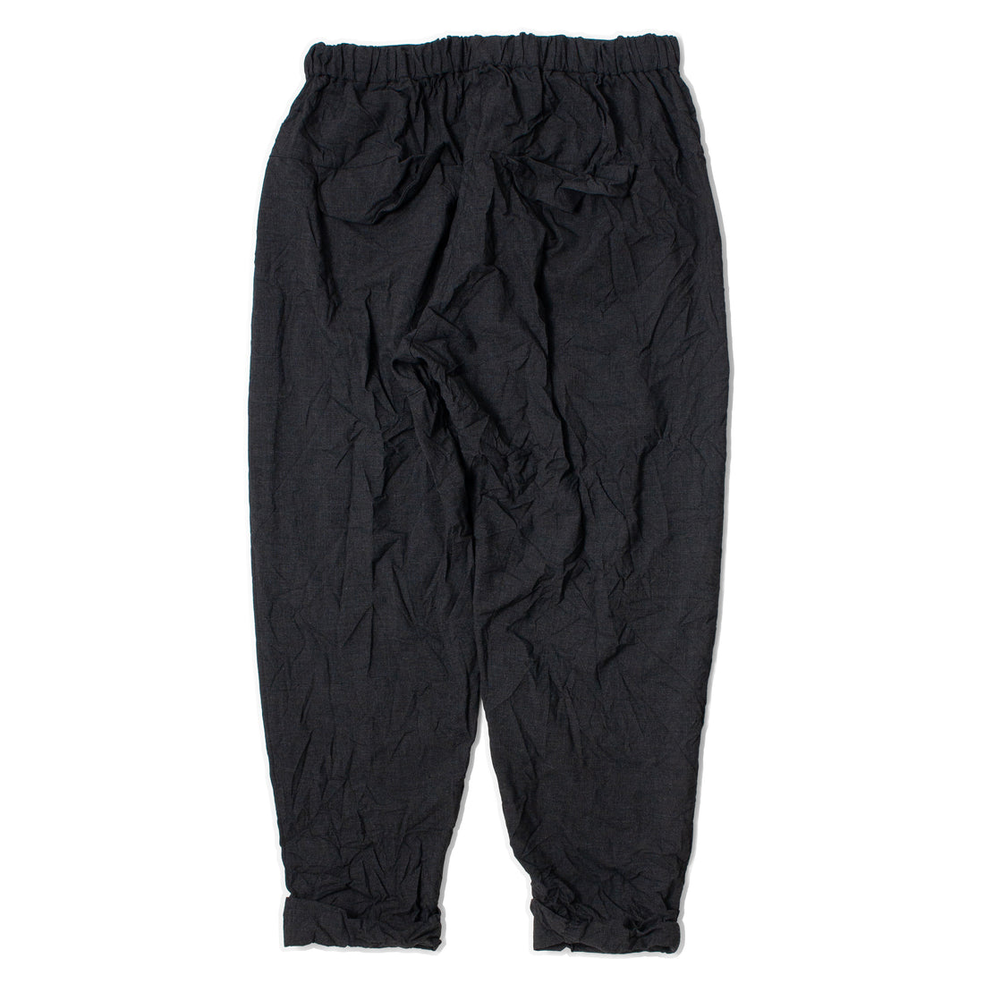 Pas de Calais Recycled P/R Pinhead Tapered Pants in Charcoal