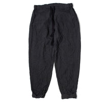 Pas de Calais Recycled P/R Pinhead Tapered Pants in Charcoal