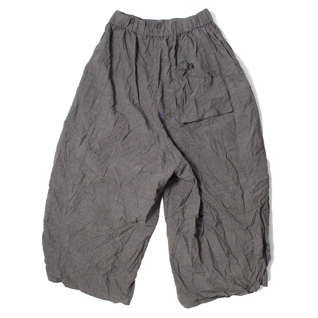 Pas de Calais Recycled P/R Pinhead Wide Pants in Brown