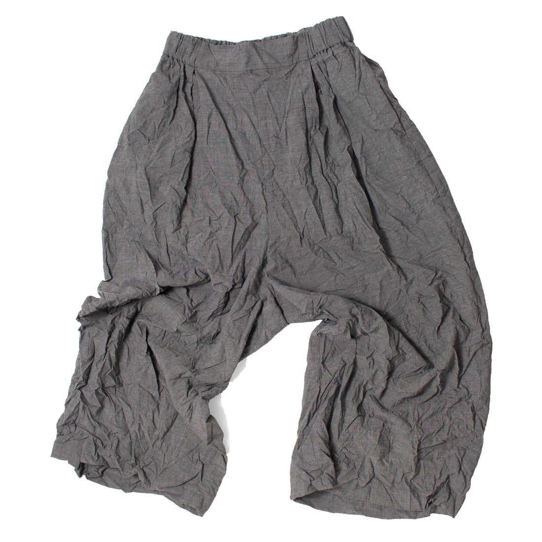 Pas de Calais Recycled P/R Pinhead Wide Pants in Brown