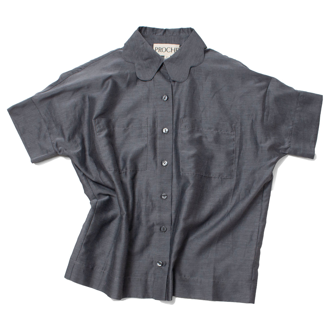 Proche Miranda Blouse in Charcoal