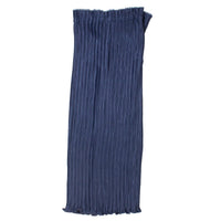 Proche Pleated Soiree Wrap Skirt in Navy