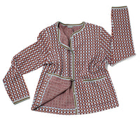 Rachel Comey Marcel Jacket in Garnet Multi