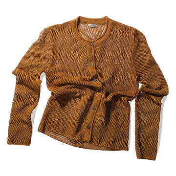 Rachel Comey Dunn Cardigan in Dark Gold