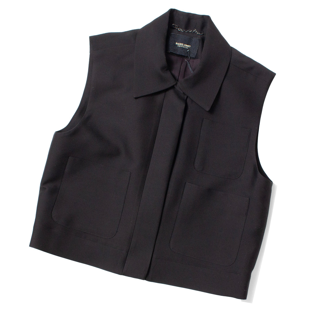 Rachel Comey Hanley Vest in Black