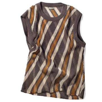 Rachel Comey Rhett Tank in Charcoal Multi
