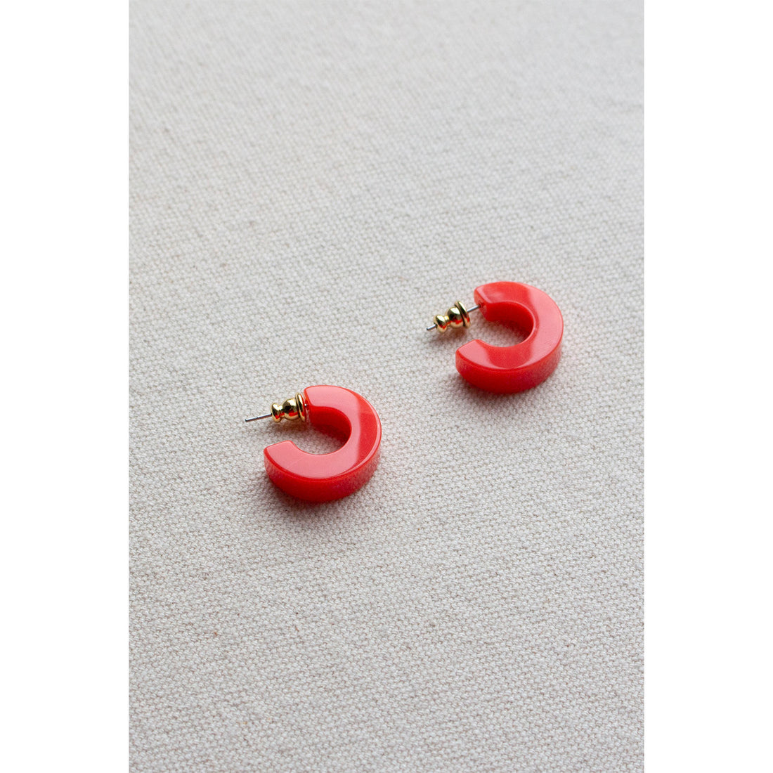 Rachel Comey Cuba Earrings in Coral Multi