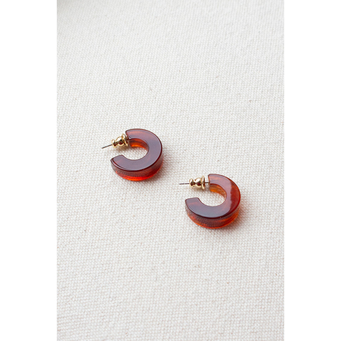Rachel Comey Cuba Earrings in Dark Tortoise