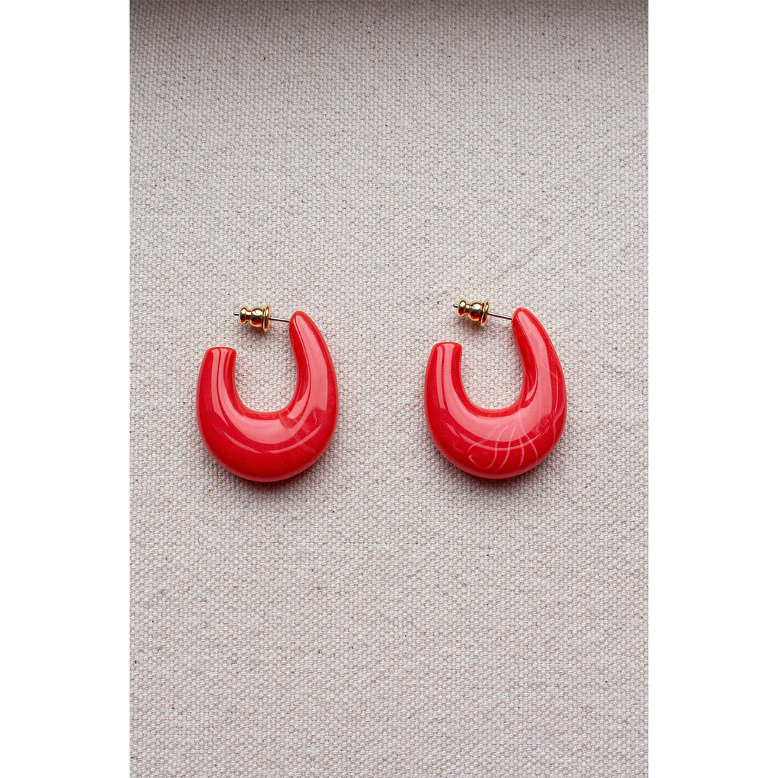 Rachel Comey Isle Earring in Coral Multi