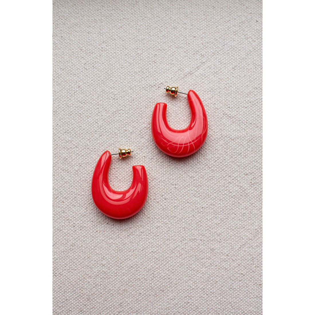 Rachel Comey Isle Earring in Coral Multi