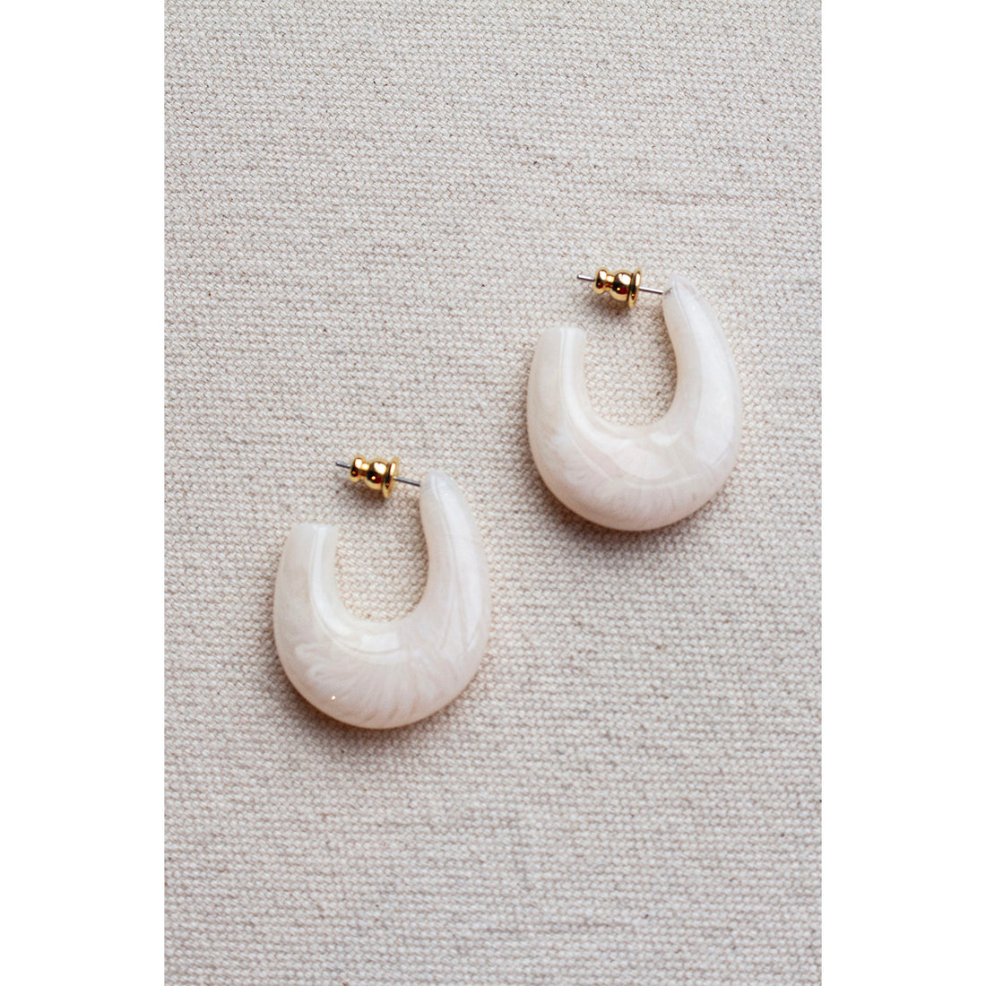 Rachel Comey Isle Earrings in Ivory