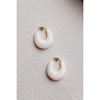Rachel Comey Isle Earrings in Ivory