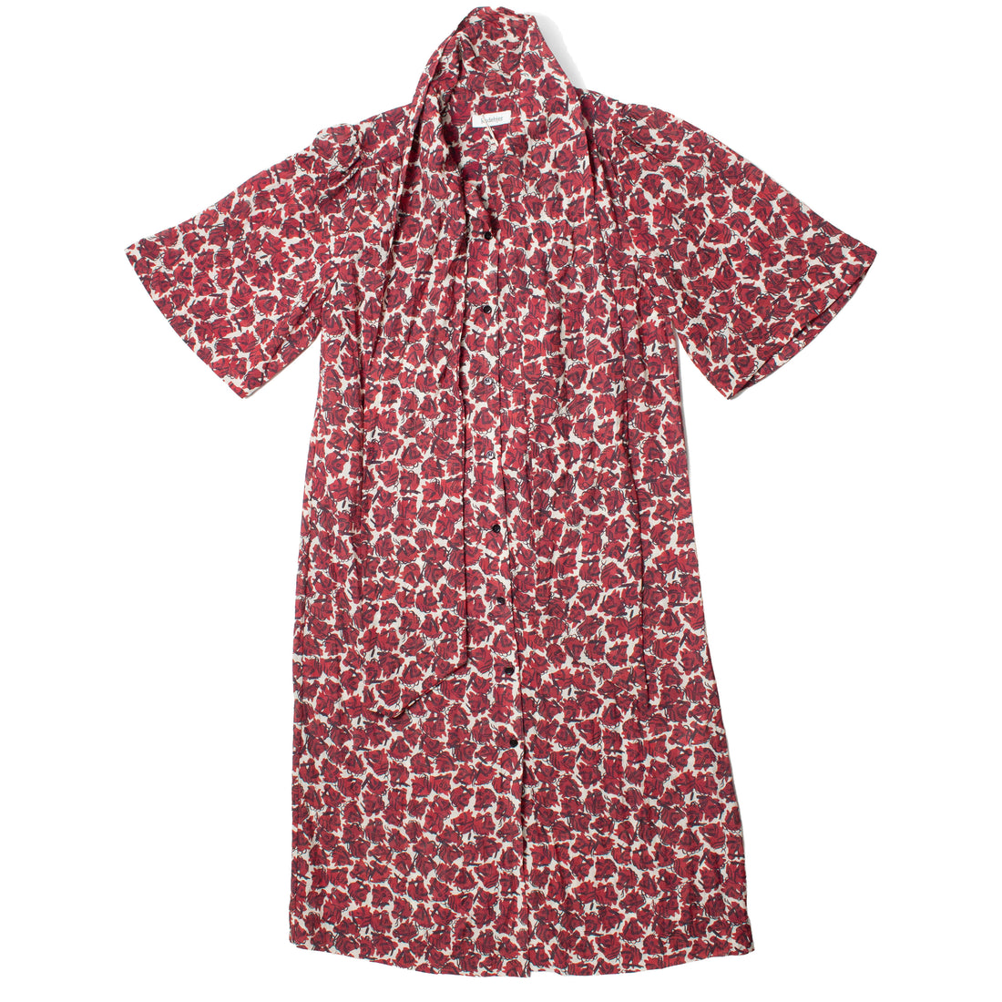 Rodebjer Adela Airy Print Dress in Vintage Horse Grape
