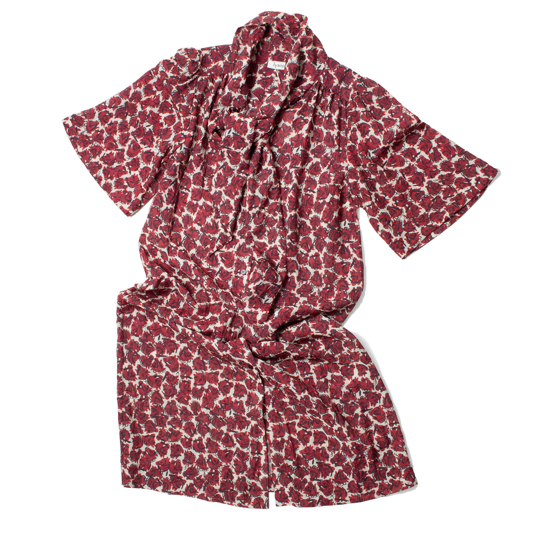 Rodebjer Adela Airy Print Dress in Vintage Horse Grape