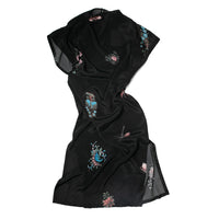 Rodebjer Amalfi Duchess Dress in Black Multi